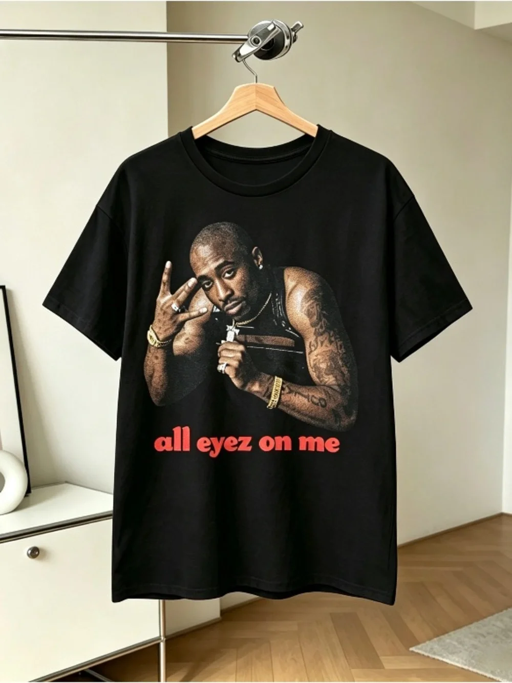 NEW TUPAC ALL EYEZ ON ME UNISEX T SHIRT